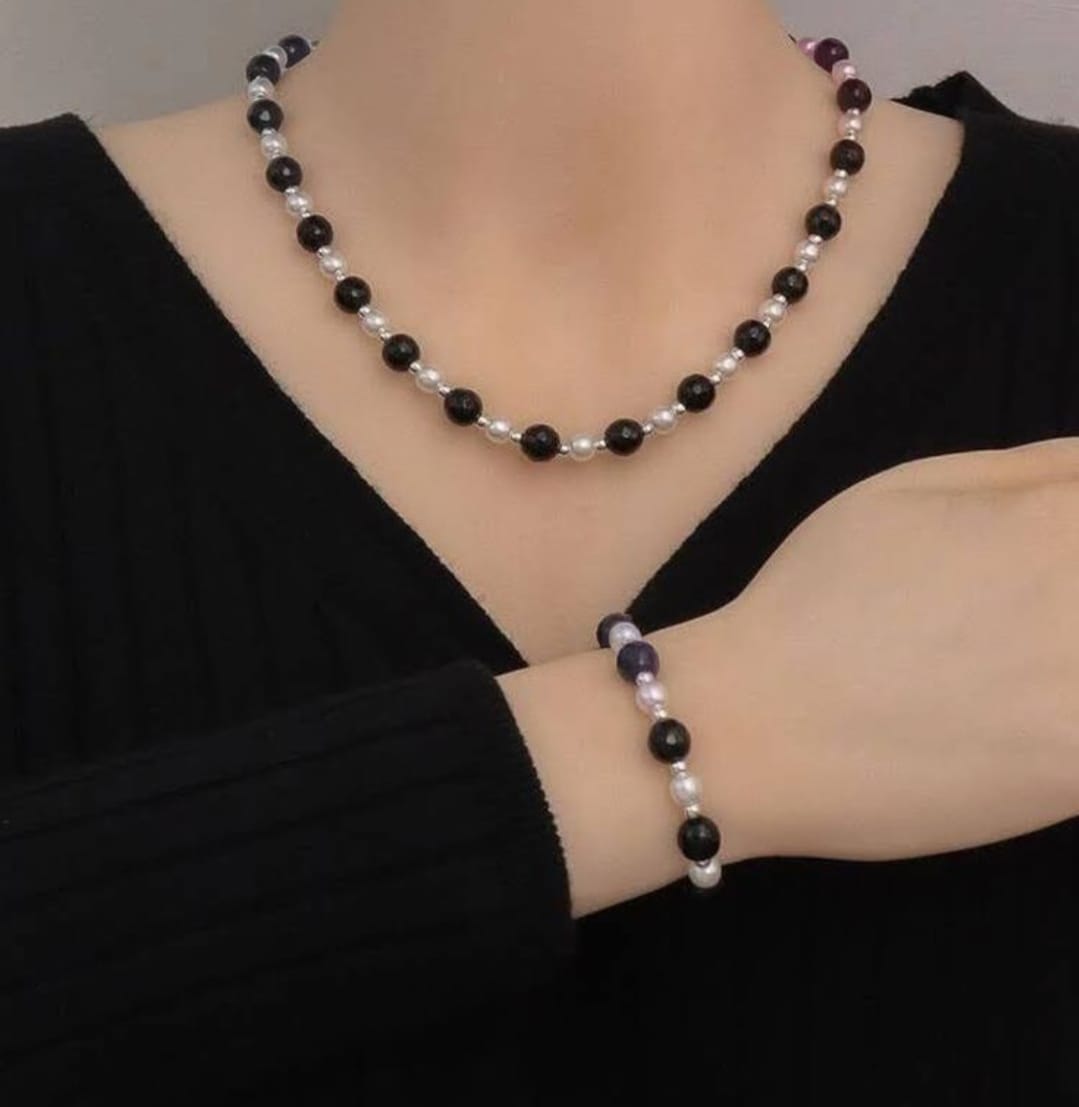 Pearl Locket Set