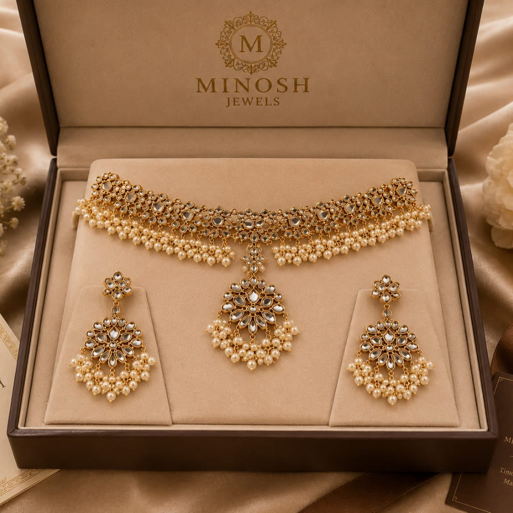 Kundan Bridal Jewelry Set